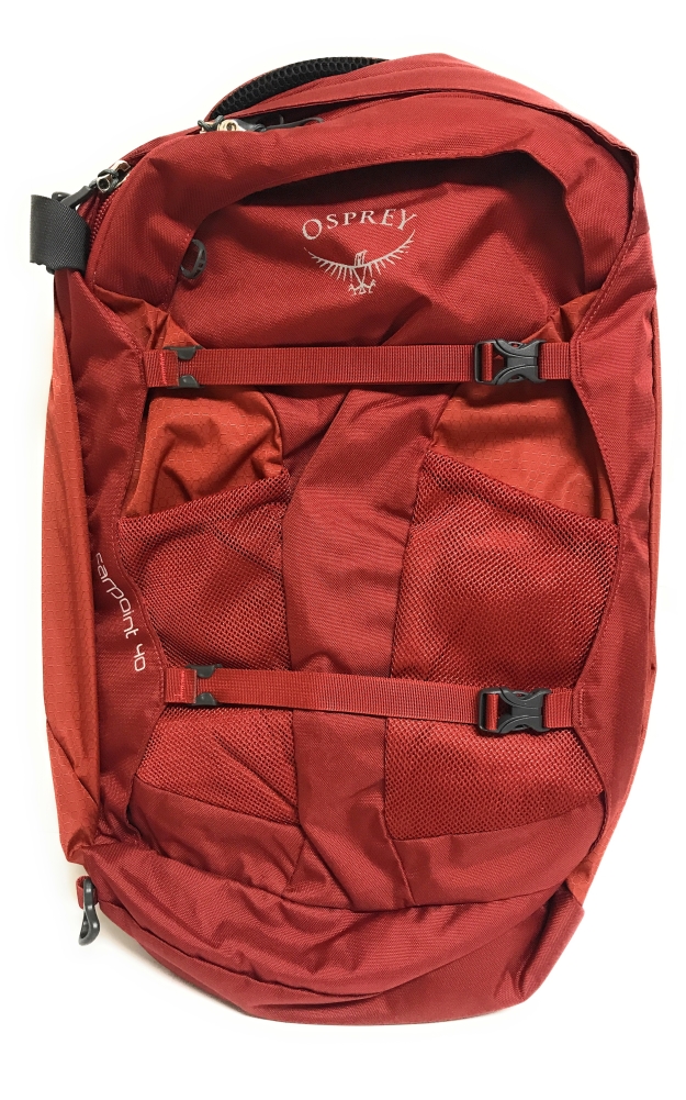 osprey farpoint jasper red