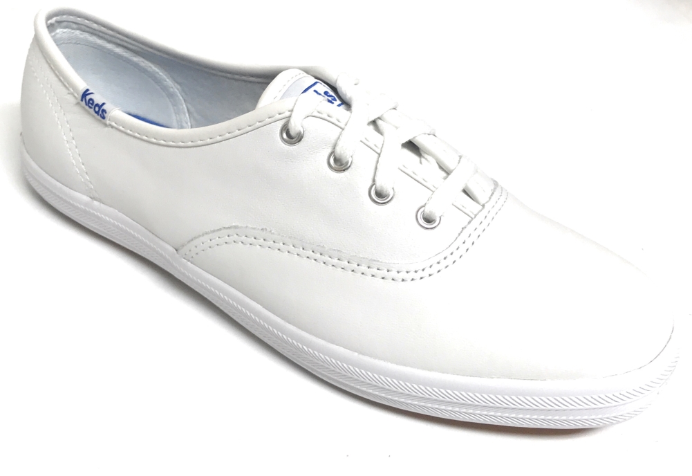 Keds Women's Champion Original Leather Sneakers, White Leather, Size 7 M US | eBay