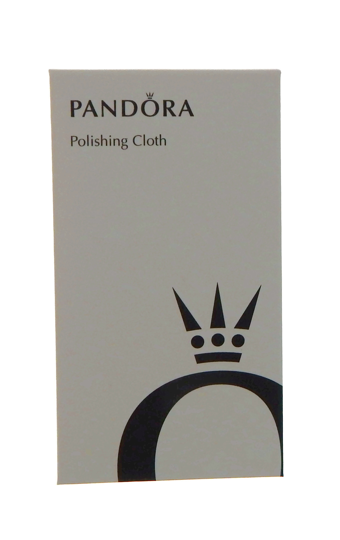 PANDORA Polishing Cloth Dual Purpose Silver Gold Rose Charm Bracelet